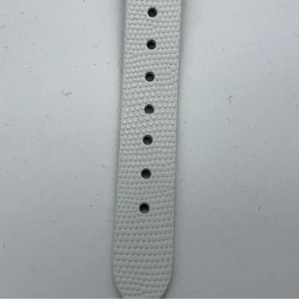 TED BAKER Women's Seerena Leather Strap Watch In White/ Gold - Picture 10 of 12